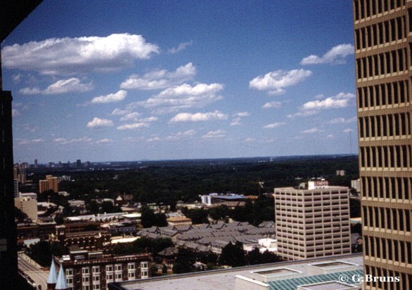 Atlanta Downtown - View From 22nd Floor