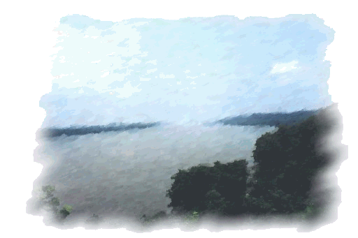Mississippi River bei Natchez, MS