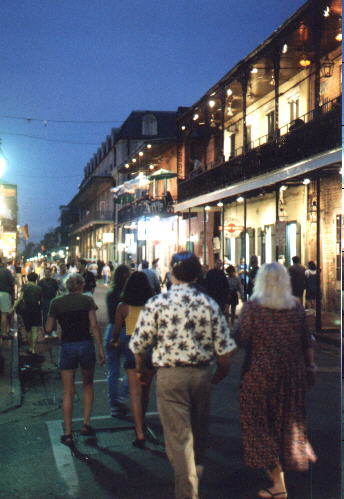 Das French Quarter bei Nacht 02